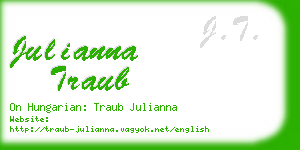 julianna traub business card